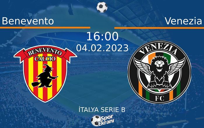 04 Şubat 2023 Benevento vs Venezia maçı Hangi Kanalda Saat Kaçta Yayınlanacak? 04 Şubat 2023 Benevento vs Venezia maçı Hangi Kanalda Saat Kaçta Yayınlanacak?