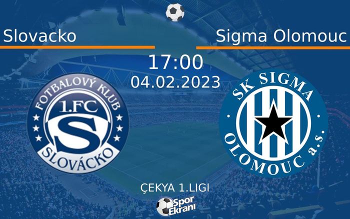 04 Şubat 2023 Slovacko vs Sigma Olomouc maçı Hangi Kanalda Saat Kaçta Yayınlanacak? 04 Şubat 2023 Slovacko vs Sigma Olomouc maçı Hangi Kanalda Saat Kaçta Yayınlanacak?