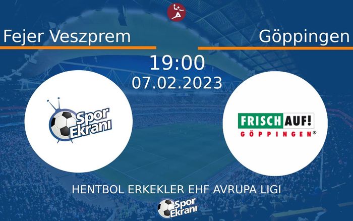 07 Şubat 2023 Fejer Veszprem vs Göppingen maçı Hangi Kanalda Saat Kaçta Yayınlanacak? 07 Şubat 2023 Fejer Veszprem vs Göppingen maçı Hangi Kanalda Saat Kaçta Yayınlanacak?