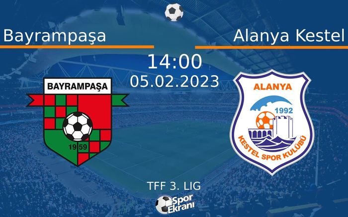 05 Şubat 2023 Bayrampaşa vs Alanya Kestel maçı Hangi Kanalda Saat Kaçta Yayınlanacak? 05 Şubat 2023 Bayrampaşa vs Alanya Kestel maçı Hangi Kanalda Saat Kaçta Yayınlanacak?