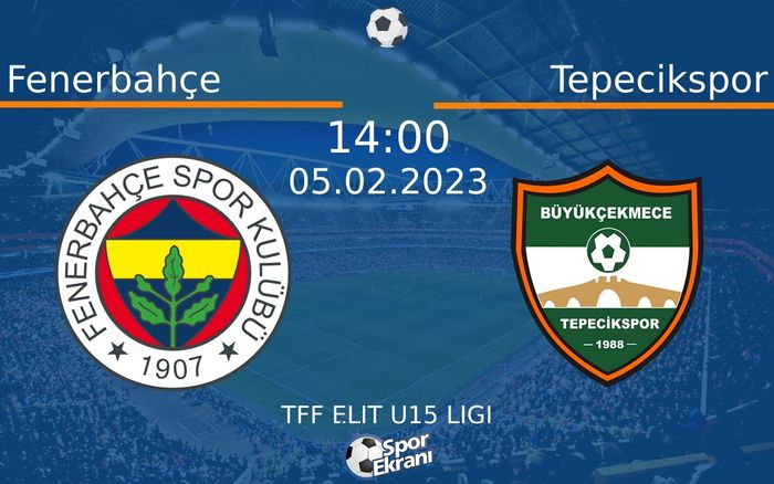 05 Şubat 2023 Fenerbahçe vs Tepecikspor maçı Hangi Kanalda Saat Kaçta Yayınlanacak? 05 Şubat 2023 Fenerbahçe vs Tepecikspor maçı Hangi Kanalda Saat Kaçta Yayınlanacak?