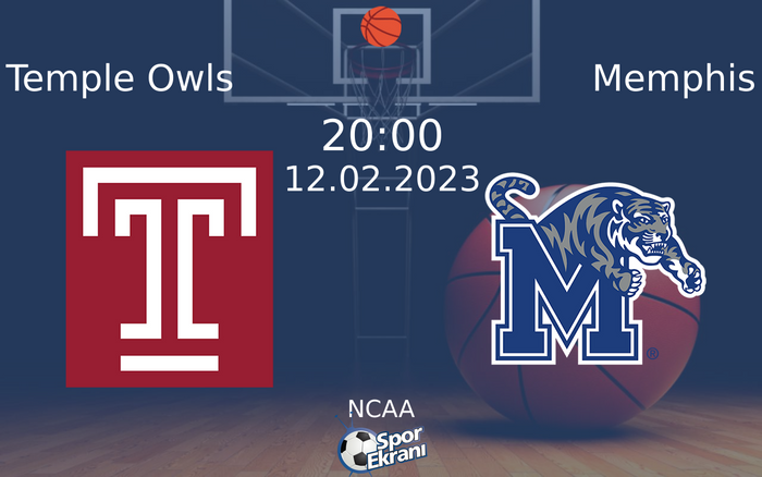 12 Şubat 2023 Temple Owls vs Memphis maçı Hangi Kanalda Saat Kaçta Yayınlanacak? 12 Şubat 2023 Temple Owls vs Memphis maçı Hangi Kanalda Saat Kaçta Yayınlanacak?