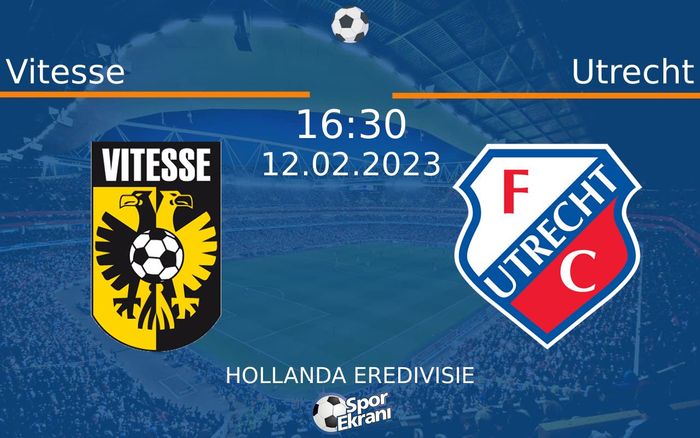 12 Şubat 2023 Vitesse vs Utrecht maçı Hangi Kanalda Saat Kaçta Yayınlanacak? 12 Şubat 2023 Vitesse vs Utrecht maçı Hangi Kanalda Saat Kaçta Yayınlanacak?