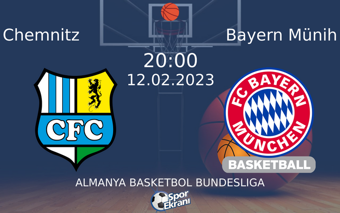 12 Şubat 2023 Chemnitz vs Bayern Münih maçı Hangi Kanalda Saat Kaçta Yayınlanacak? 12 Şubat 2023 Chemnitz vs Bayern Münih maçı Hangi Kanalda Saat Kaçta Yayınlanacak?