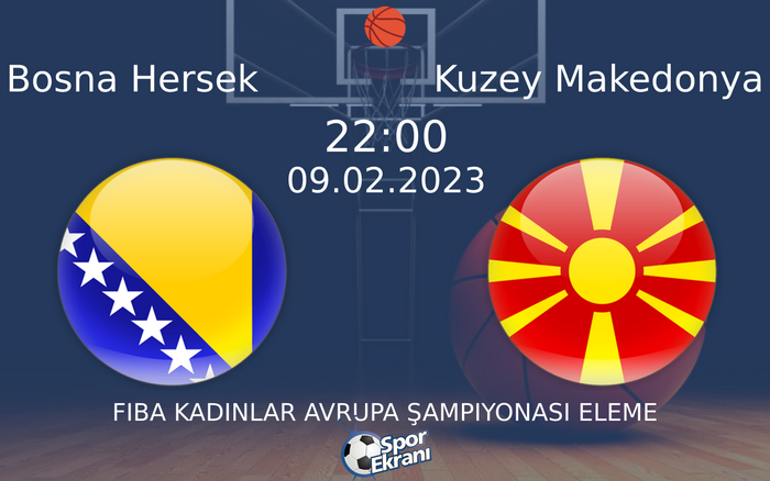 09 Şubat 2023 Bosna Hersek vs Kuzey Makedonya maçı Hangi Kanalda Saat Kaçta Yayınlanacak? 09 Şubat 2023 Bosna Hersek vs Kuzey Makedonya maçı Hangi Kanalda Saat Kaçta Yayınlanacak?