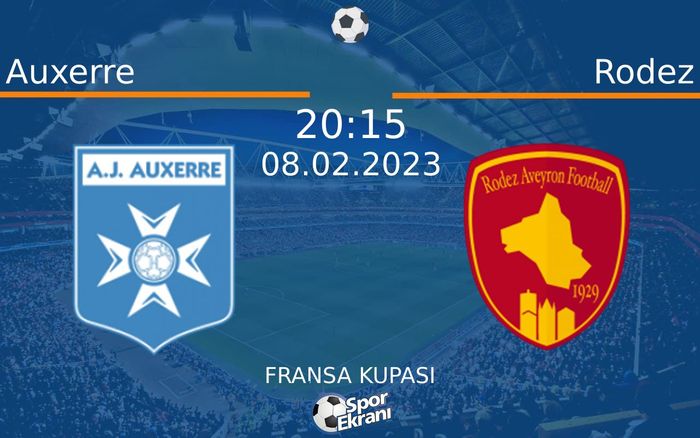 08 Şubat 2023 Auxerre vs Rodez maçı Hangi Kanalda Saat Kaçta Yayınlanacak? 08 Şubat 2023 Auxerre vs Rodez maçı Hangi Kanalda Saat Kaçta Yayınlanacak?