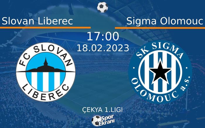 18 Şubat 2023 Slovan Liberec vs Sigma Olomouc maçı Hangi Kanalda Saat Kaçta Yayınlanacak? 18 Şubat 2023 Slovan Liberec vs Sigma Olomouc maçı Hangi Kanalda Saat Kaçta Yayınlanacak?