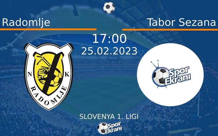 25 Şubat 2023 Radomlje vs Tabor Sezana maçı Hangi Kanalda Saat Kaçta Yayınlanacak? 25 Şubat 2023 Radomlje vs Tabor Sezana maçı Hangi Kanalda Saat Kaçta Yayınlanacak?