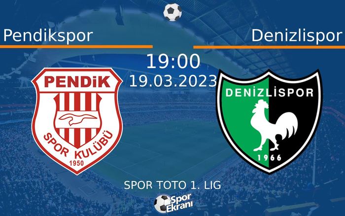 19 Mart 2023 Pendikspor vs Denizlispor maçı Hangi Kanalda Saat Kaçta Yayınlanacak? 19 Mart 2023 Pendikspor vs Denizlispor maçı Hangi Kanalda Saat Kaçta Yayınlanacak?