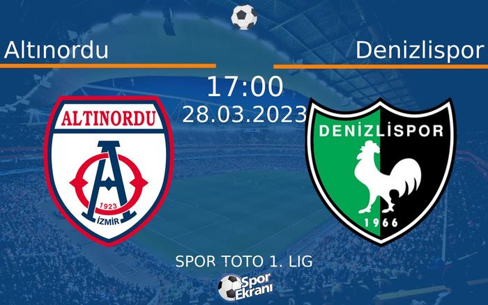 28 Mart 2023 Altınordu vs Denizlispor maçı Hangi Kanalda Saat Kaçta Yayınlanacak? 28 Mart 2023 Altınordu vs Denizlispor maçı Hangi Kanalda Saat Kaçta Yayınlanacak?