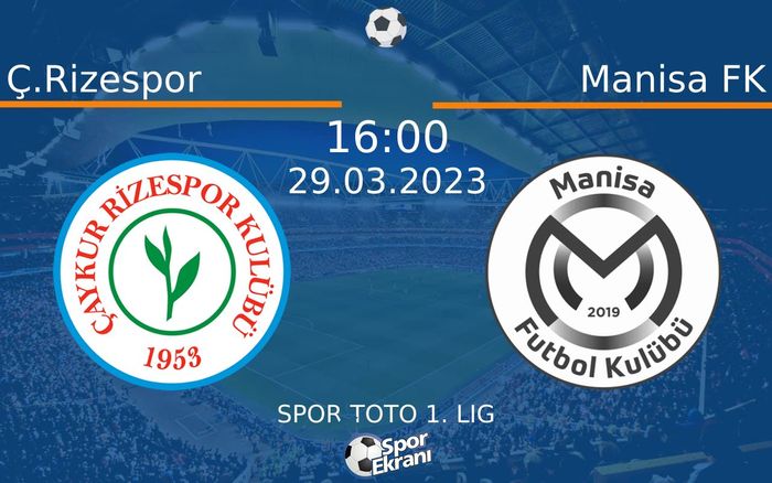 29 Mart 2023 Ç.Rizespor vs Manisa FK maçı Hangi Kanalda Saat Kaçta Yayınlanacak? 29 Mart 2023 Ç.Rizespor vs Manisa FK maçı Hangi Kanalda Saat Kaçta Yayınlanacak?
