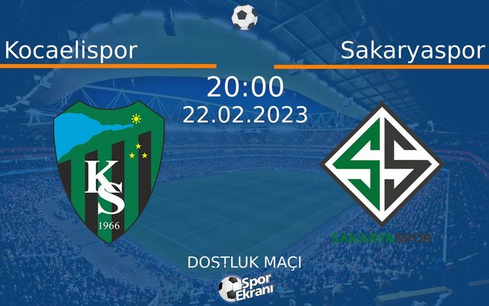 22 Şubat 2023 Kocaelispor vs Sakaryaspor maçı Hangi Kanalda Saat Kaçta Yayınlanacak? 22 Şubat 2023 Kocaelispor vs Sakaryaspor maçı Hangi Kanalda Saat Kaçta Yayınlanacak?