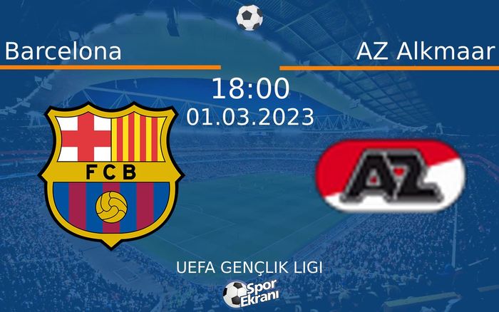 01 Mart 2023 Barcelona vs AZ Alkmaar maçı Hangi Kanalda Saat Kaçta Yayınlanacak? 01 Mart 2023 Barcelona vs AZ Alkmaar maçı Hangi Kanalda Saat Kaçta Yayınlanacak?