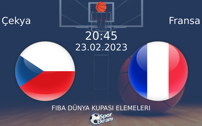 23 Şubat 2023 Çekya vs Fransa maçı Hangi Kanalda Saat Kaçta Yayınlanacak?