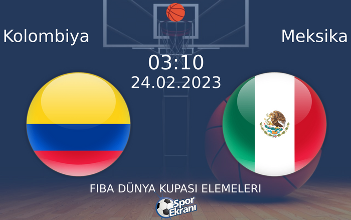 24 Şubat 2023 Kolombiya vs Meksika maçı Hangi Kanalda Saat Kaçta Yayınlanacak? 24 Şubat 2023 Kolombiya vs Meksika maçı Hangi Kanalda Saat Kaçta Yayınlanacak?