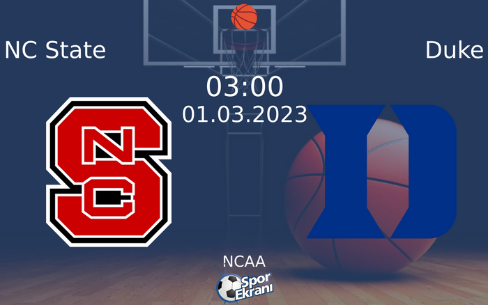 01 Mart 2023 NC State vs Duke maçı Hangi Kanalda Saat Kaçta Yayınlanacak? 01 Mart 2023 NC State vs Duke maçı Hangi Kanalda Saat Kaçta Yayınlanacak?