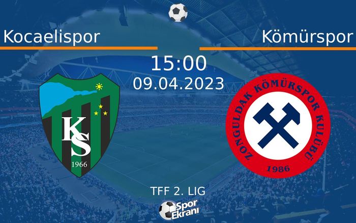 09 Nisan 2023 Kocaelispor vs Kömürspor maçı Hangi Kanalda Saat Kaçta Yayınlanacak? 09 Nisan 2023 Kocaelispor vs Kömürspor maçı Hangi Kanalda Saat Kaçta Yayınlanacak?