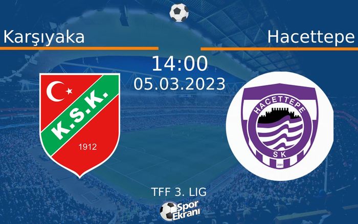 05 Mart 2023 Karşıyaka vs Hacettepe maçı Hangi Kanalda Saat Kaçta Yayınlanacak? 05 Mart 2023 Karşıyaka vs Hacettepe maçı Hangi Kanalda Saat Kaçta Yayınlanacak?