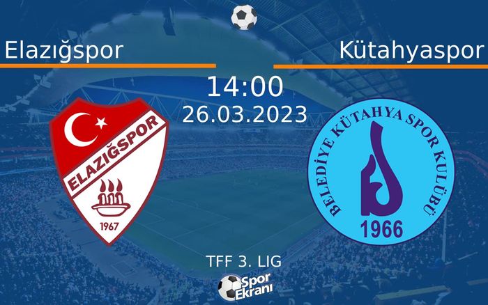 26 Mart 2023 Elazığspor vs Kütahyaspor maçı Hangi Kanalda Saat Kaçta Yayınlanacak? 26 Mart 2023 Elazığspor vs Kütahyaspor maçı Hangi Kanalda Saat Kaçta Yayınlanacak?
