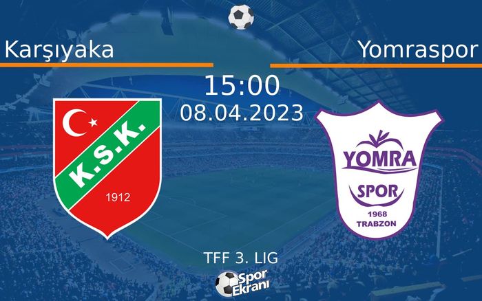 08 Nisan 2023 Karşıyaka vs Yomraspor maçı Hangi Kanalda Saat Kaçta Yayınlanacak? 08 Nisan 2023 Karşıyaka vs Yomraspor maçı Hangi Kanalda Saat Kaçta Yayınlanacak?