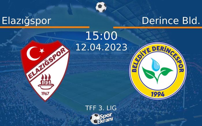 12 Nisan 2023 Elazığspor vs Derince Bld. maçı Hangi Kanalda Saat Kaçta Yayınlanacak? 12 Nisan 2023 Elazığspor vs Derince Bld. maçı Hangi Kanalda Saat Kaçta Yayınlanacak?