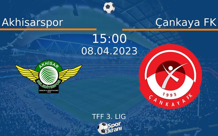 08 Nisan 2023 Akhisarspor vs Çankaya FK maçı Hangi Kanalda Saat Kaçta Yayınlanacak? 08 Nisan 2023 Akhisarspor vs Çankaya FK maçı Hangi Kanalda Saat Kaçta Yayınlanacak?