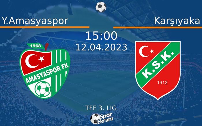 12 Nisan 2023 Y.Amasyaspor vs Karşıyaka maçı Hangi Kanalda Saat Kaçta Yayınlanacak? 12 Nisan 2023 Y.Amasyaspor vs Karşıyaka maçı Hangi Kanalda Saat Kaçta Yayınlanacak?