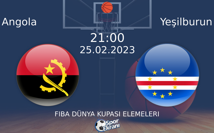 25 Şubat 2023 Angola vs Yeşilburun maçı Hangi Kanalda Saat Kaçta Yayınlanacak? 25 Şubat 2023 Angola vs Yeşilburun maçı Hangi Kanalda Saat Kaçta Yayınlanacak?