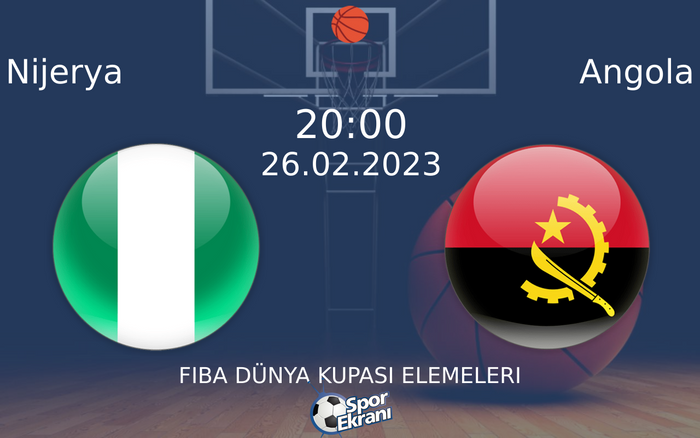 26 Şubat 2023 Nijerya vs Angola maçı Hangi Kanalda Saat Kaçta Yayınlanacak? 26 Şubat 2023 Nijerya vs Angola maçı Hangi Kanalda Saat Kaçta Yayınlanacak?