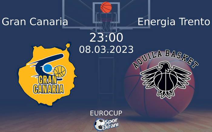 08 Mart 2023 Gran Canaria vs Energia Trento maçı Hangi Kanalda Saat Kaçta Yayınlanacak? 08 Mart 2023 Gran Canaria vs Energia Trento maçı Hangi Kanalda Saat Kaçta Yayınlanacak?