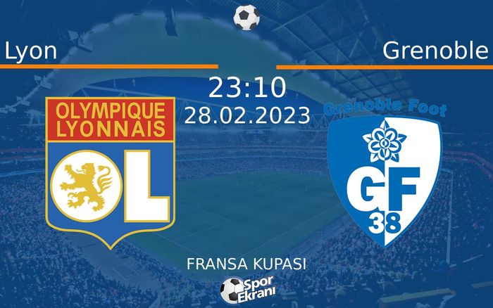 28 Şubat 2023 Lyon vs Grenoble maçı Hangi Kanalda Saat Kaçta Yayınlanacak? 28 Şubat 2023 Lyon vs Grenoble maçı Hangi Kanalda Saat Kaçta Yayınlanacak?