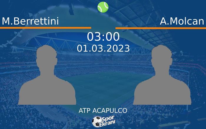 01 Mart 2023 M.Berrettini vs A.Molcan maçı Hangi Kanalda Saat Kaçta Yayınlanacak? 01 Mart 2023 M.Berrettini vs A.Molcan maçı Hangi Kanalda Saat Kaçta Yayınlanacak?