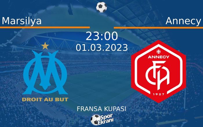 01 Mart 2023 Marsilya vs Annecy maçı Hangi Kanalda Saat Kaçta Yayınlanacak? 01 Mart 2023 Marsilya vs Annecy maçı Hangi Kanalda Saat Kaçta Yayınlanacak?