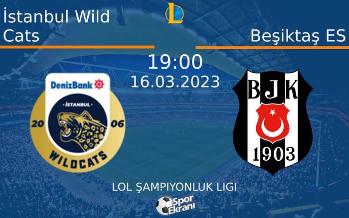 16 Mart 2023 İstanbul Wild Cats vs Beşiktaş ES maçı Hangi Kanalda Saat Kaçta Yayınlanacak? 16 Mart 2023 İstanbul Wild Cats vs Beşiktaş ES maçı Hangi Kanalda Saat Kaçta Yayınlanacak?