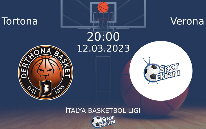 12 Mart 2023 Tortona vs Verona maçı Hangi Kanalda Saat Kaçta Yayınlanacak? 12 Mart 2023 Tortona vs Verona maçı Hangi Kanalda Saat Kaçta Yayınlanacak?