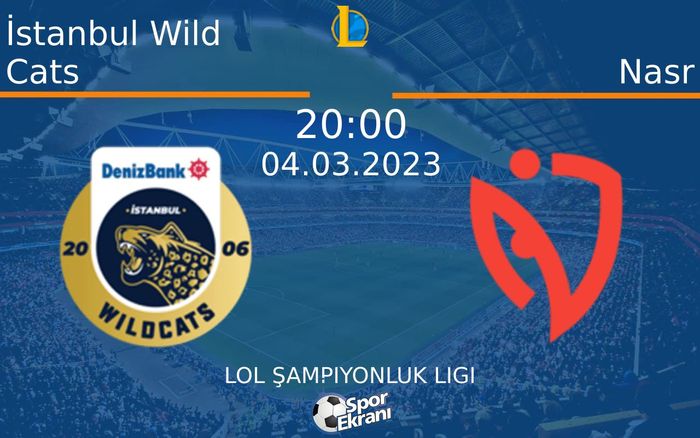 04 Mart 2023 İstanbul Wild Cats vs Nasr maçı Hangi Kanalda Saat Kaçta Yayınlanacak? 04 Mart 2023 İstanbul Wild Cats vs Nasr maçı Hangi Kanalda Saat Kaçta Yayınlanacak?