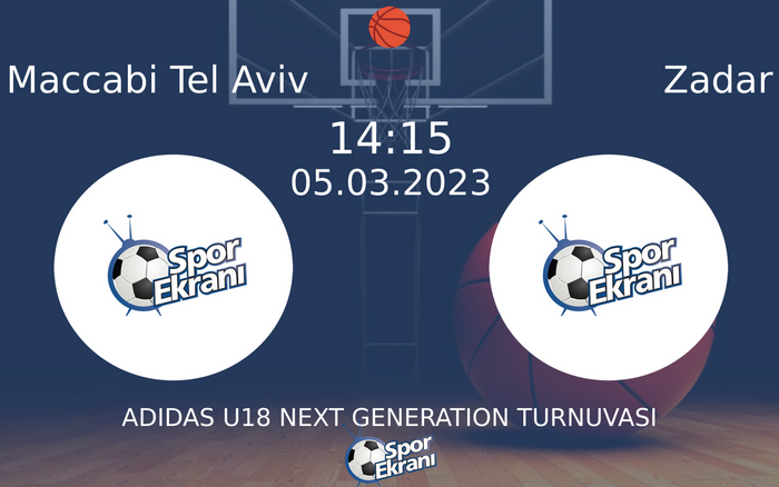 05 Mart 2023 Maccabi Tel Aviv vs Zadar maçı Hangi Kanalda Saat Kaçta Yayınlanacak? 05 Mart 2023 Maccabi Tel Aviv vs Zadar maçı Hangi Kanalda Saat Kaçta Yayınlanacak?