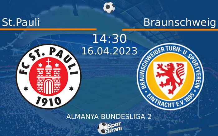 16 Nisan 2023 St.Pauli vs Braunschweig maçı Hangi Kanalda Saat Kaçta Yayınlanacak? 16 Nisan 2023 St.Pauli vs Braunschweig maçı Hangi Kanalda Saat Kaçta Yayınlanacak?