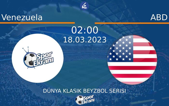 18 Mart 2023 Venezuela vs ABD maçı Hangi Kanalda Saat Kaçta Yayınlanacak? 18 Mart 2023 Venezuela vs ABD maçı Hangi Kanalda Saat Kaçta Yayınlanacak?
