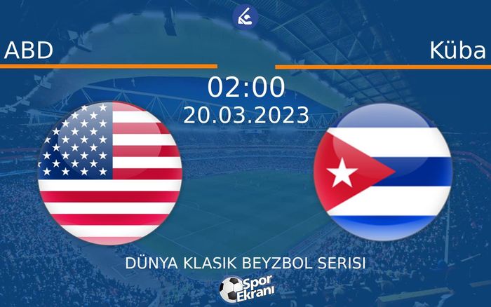 20 Mart 2023 ABD vs Küba maçı Hangi Kanalda Saat Kaçta Yayınlanacak? 20 Mart 2023 ABD vs Küba maçı Hangi Kanalda Saat Kaçta Yayınlanacak?