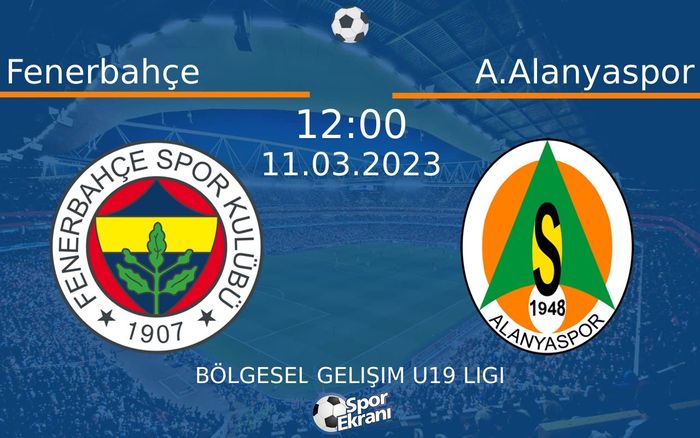11 Mart 2023 Fenerbahçe vs A.Alanyaspor maçı Hangi Kanalda Saat Kaçta Yayınlanacak? 11 Mart 2023 Fenerbahçe vs A.Alanyaspor maçı Hangi Kanalda Saat Kaçta Yayınlanacak?