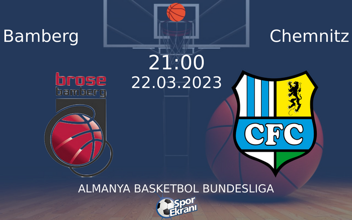 22 Mart 2023 Bamberg vs Chemnitz maçı Hangi Kanalda Saat Kaçta Yayınlanacak? 22 Mart 2023 Bamberg vs Chemnitz maçı Hangi Kanalda Saat Kaçta Yayınlanacak?