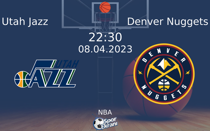08 Nisan 2023 Utah Jazz vs Denver Nuggets maçı Hangi Kanalda Saat Kaçta Yayınlanacak? 08 Nisan 2023 Utah Jazz vs Denver Nuggets maçı Hangi Kanalda Saat Kaçta Yayınlanacak?