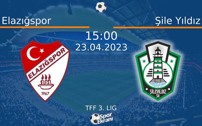 23 Nisan 2023 Elazığspor vs Şile Yıldız maçı Hangi Kanalda Saat Kaçta Yayınlanacak? 23 Nisan 2023 Elazığspor vs Şile Yıldız maçı Hangi Kanalda Saat Kaçta Yayınlanacak?