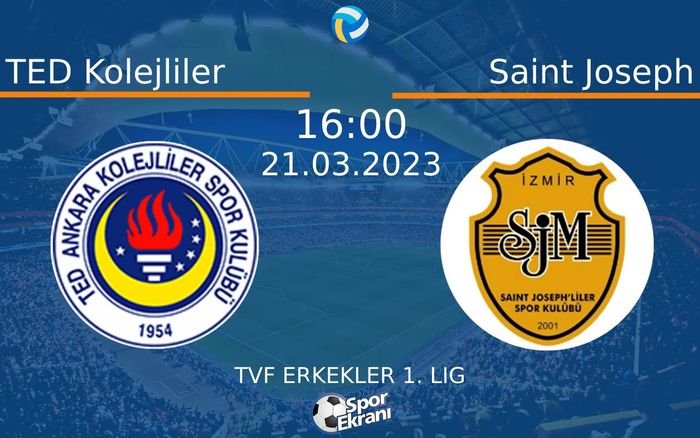 21 Mart 2023 TED Kolejliler vs Saint Joseph maçı Hangi Kanalda Saat Kaçta Yayınlanacak? 21 Mart 2023 TED Kolejliler vs Saint Joseph maçı Hangi Kanalda Saat Kaçta Yayınlanacak?