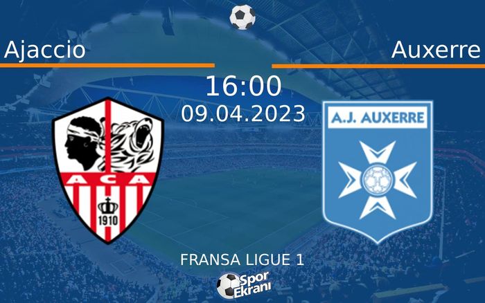 09 Nisan 2023 Ajaccio vs Auxerre maçı Hangi Kanalda Saat Kaçta Yayınlanacak? 09 Nisan 2023 Ajaccio vs Auxerre maçı Hangi Kanalda Saat Kaçta Yayınlanacak?