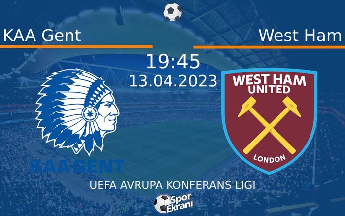 13 Nisan 2023 KAA Gent vs West Ham maçı Hangi Kanalda Saat Kaçta Yayınlanacak? 13 Nisan 2023 KAA Gent vs West Ham maçı Hangi Kanalda Saat Kaçta Yayınlanacak?