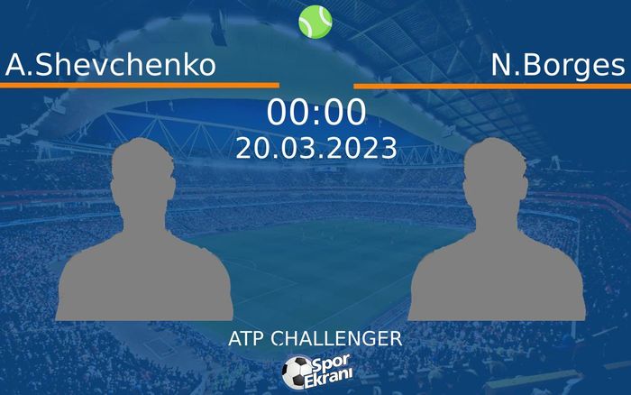 20 Mart 2023 A.Shevchenko vs N.Borges maçı Hangi Kanalda Saat Kaçta Yayınlanacak? 20 Mart 2023 A.Shevchenko vs N.Borges maçı Hangi Kanalda Saat Kaçta Yayınlanacak?