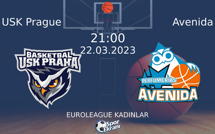 22 Mart 2023 USK Prague vs Avenida maçı Hangi Kanalda Saat Kaçta Yayınlanacak? 22 Mart 2023 USK Prague vs Avenida maçı Hangi Kanalda Saat Kaçta Yayınlanacak?