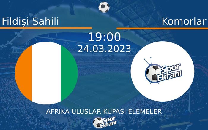 24 Mart 2023 Fildişi Sahili vs Komorlar maçı Hangi Kanalda Saat Kaçta Yayınlanacak? 24 Mart 2023 Fildişi Sahili vs Komorlar maçı Hangi Kanalda Saat Kaçta Yayınlanacak?